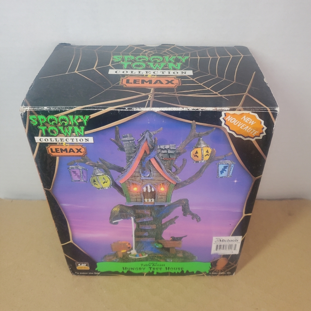 2006 Lemax Spooky Town – Hungry Tree House (Retired) – Great Condition